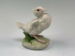 Cybis Bisque Porcelain Figurine,  Duckling " Baby Brother "