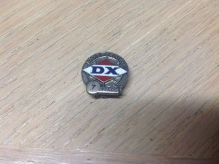 Cool Collectible Gas Oil Service Station Dx 7 Year Tanker Safe Driver Pin