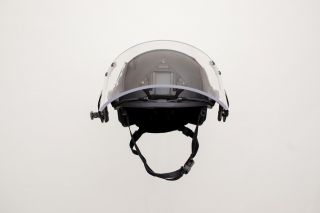BULLETPROOF FACE MASK VISOR for Helmets with Sides Rails - Full Face Protection - - 2