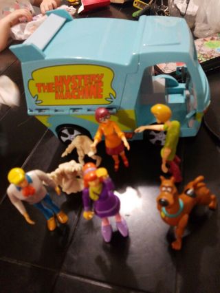 The Mystery Machine Scooby Doo And Friends Hanna Barbara Thinkway Toys