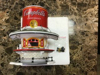 Dept 56 - Snow Village - Campbell’s Soup Counter Lighted