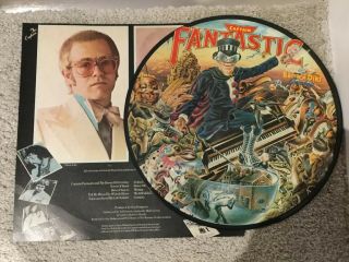 Elton John Captain Fantastic And The Brown Dirt Cowboy Vinyl Picture Disc 1975