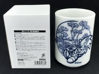 Sonic The Hedgehog Yunomi Ver.  4 Japanese Tea Cup Mug Official Sega