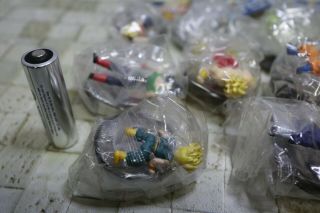 Dragon Ball Z Full Color R Part5 10 Miniature Figures Full Set Rare 2