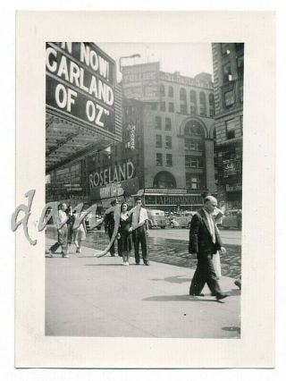 Wizard Of Oz Movie By Ads For Harry James At Roseland Ballroom 1939 Photo
