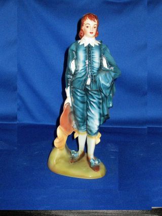 Florence Ceramics Figurine Blue Boy