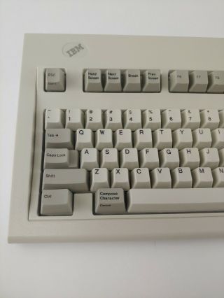 Vintage IBM Model M Buckling Spring Mechanical Keyboard 1392595 Bolt Mod Soarers 2