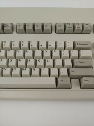 Vintage IBM Model M Buckling Spring Mechanical Keyboard 1392595 Bolt Mod Soarers 3