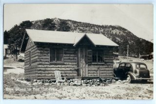 1940 Park View Cottages,  Estes Park,  Colorado; Photo Postcard Hoffman