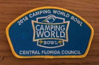 Boy Scout Central Florida Council 2018 Camping World Bowl Csp