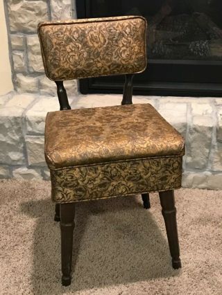 Vintage Stump Home Specialties Sewing Chair Vintage