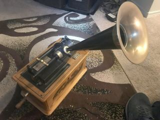 Crosley Classic Millennium Edison Phonograph Am/fm Radio,  Cassette Tape