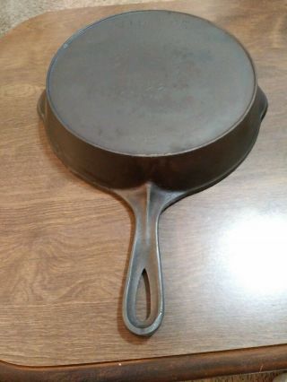 Vintage Griswold Victor Cast Iron Skillet Very Early Hand Scribed 8 722