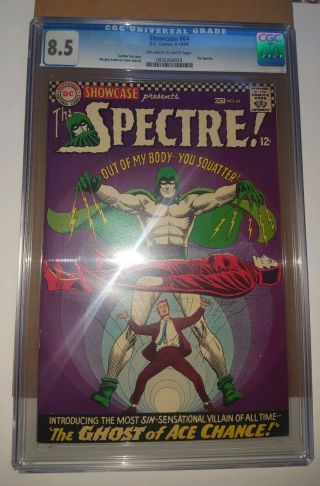 Showcase 64 Cgc 8.  5 1st Ace Change : Possession Cover :continues Into Spectre 1