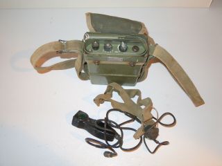 Rup - 3b Military Radio With Carrying Bag And Antenna