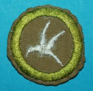 Bird Study Type D Merit Badge - Fine Twill - Boy Scouts - 9136