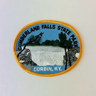 Vintage Cumberland Falls State Park Kentucky Patch 3 3/4 " Souvenir Collectible