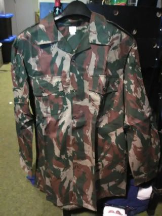 Camo Uniform South African Recce Zimbabwe 1st Pattern " Dry Season " Large Se