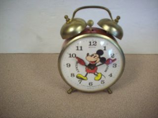Mickey Mouse Alarm Clock U.  S.  A.  Walt Disney Production