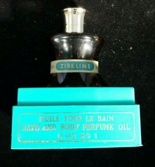 Secret De Venus Bath And Body Perfume Oil Zibeline 90 Full Vintage Weil