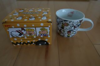 Snoopy Peanuts X Kfc Soup Mug Japan Limited Rare