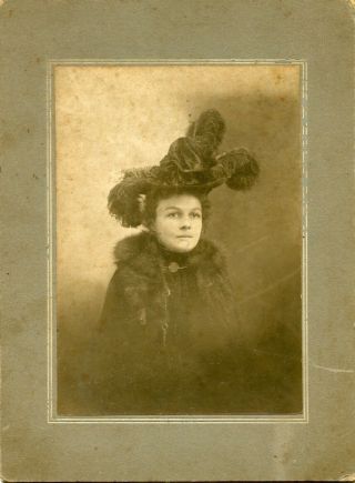 Early Photo Mary Lyle Fennell Wife Of Dr William W Fennell Rock Hill Sc 6 X 8 In
