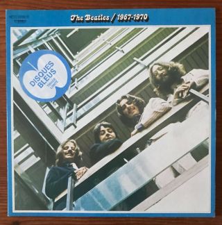 The Beatles - 1967 - 1970 - Double Vinyl Lp Album - Blue Vinyl,  2c162 - 05309/10