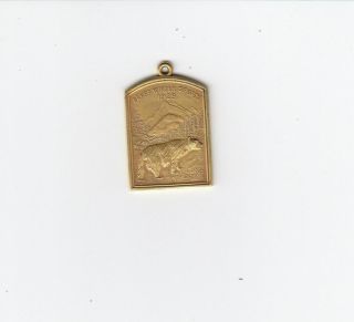 1929 Banff Winter Sports Medal - Bear
