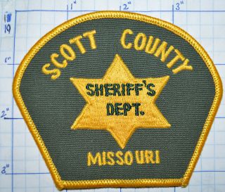 Missouri,  Scott County Sheriff 