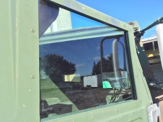 2 Green 3/8 " Tinted Lam M998 Humvee X - Door Window Replacement Glass