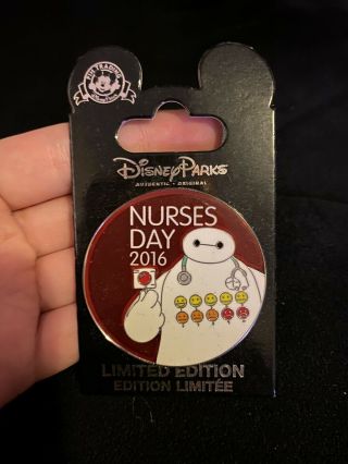 Big Hero 6 Baymax Nurses Day 2016 Le5000 Disney Trading Pin