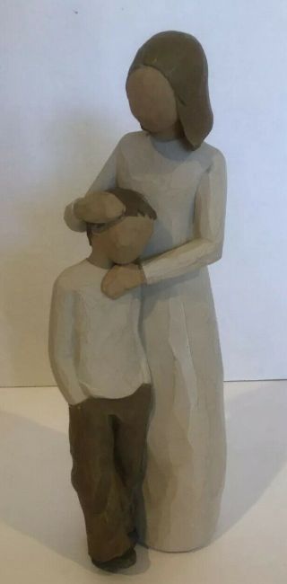 Willow Tree Mother And Son Figurine By Susan Lordi 8.  25 " From 2002 Demdaco