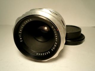 M42 Carl Zeiss Jena Tessar 1q 2,  8/50 - Top Vintage Lens 50mm F2.  8