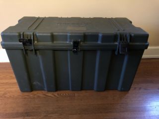 Hardigg Tl500i Hard Plastic Case Lockable Waterproof Military Green Box