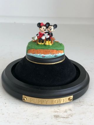 Goebel Miniatures Disneyana Convention “puppy Love” Limited Edition Figurine