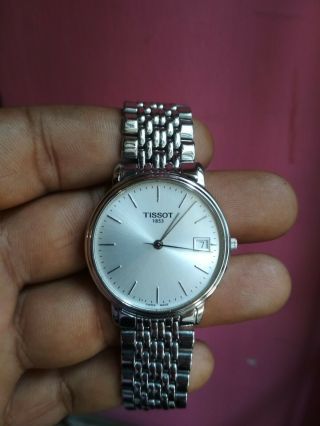 Vintage Swiss Made Tissot Seastar Quartz Wrist Watch Good Finish No.  T 870 / 970