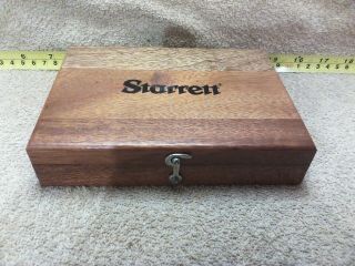 Vintage Starrett No.  246 Planer Shaper Gage & Extensions USA with wooden case 2