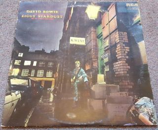 David Bowie,  Ziggy Stardust Vinyl Lp Album Record Dynoflex Label,  Sf 8287 Nm
