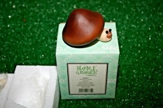 Enesco Home Grown Mushroom Snail Figurine 4004843