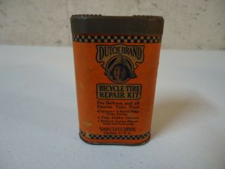 Dutch Brand Bicycle Tube Repair Tire Patch Kit 3.  5 Inches Tall Chicago Illinois