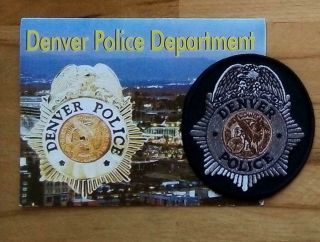 Patch Police Denver Colorado,  Presentation Folder Booklet
