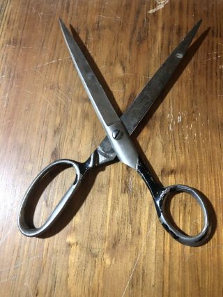 Vintage Kingshead Scissors Tailor Crafting Sewing Fashion Patina