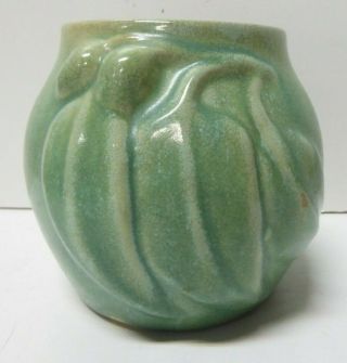 Vintage Australian Pottery Melrose Gumnut Gumleaf Bowl Vase