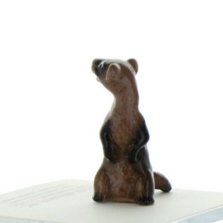 Hagen Renaker Wildlife Ferret Standing Ceramic Figurine