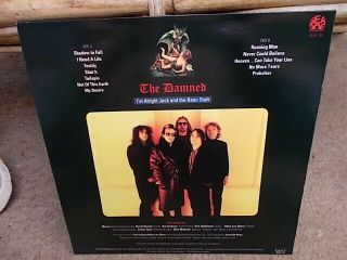 LP The damned - I ' m alright jack and the beanstalk  vinyl record 2
