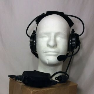 Military Surplus Bose Triport Tactical Communication Headset W/switch,  Nwt