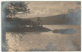 Greenwood Lake York,  F.  J.  Welles Real Photo Postcard