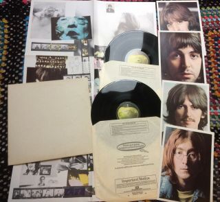 The Beatles: The White Album.  70s/80s Press With Poster And Prints.  Please Read