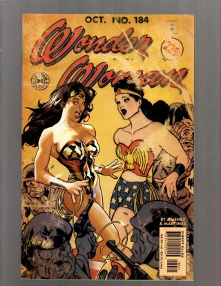 Wonder Woman 184 Nm Dc Comic Book Adam Hughes Batman Joker Robin Catwoman Gk21