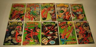 1966 Dc Comics Plastic Man Issues 1 2 3 4 5 6 7 8 9 10 Great Silver Age Bc46